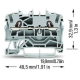 CR-001 - 2-conductor through terminal block